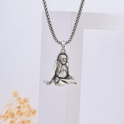 925 silver devotional Bapa locket